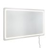 VEVOR LED Bathroom Mirror, 36" x 72" LED Bathroom Vanity Mirror with Frontlit and Backlit, Anti-Fog Memory Mirror with Lights