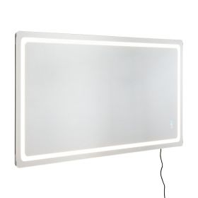 VEVOR LED Bathroom Mirror, 36" x 72" LED Bathroom Vanity Mirror with Frontlit and Backlit, Anti-Fog Memory Mirror with Lights