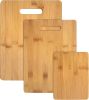 Totally Bamboo 3-Piece Bamboo Cutting Board Set – Wooden Cutting Boards for Kitchen – Great for Chopping and Serving – Large