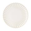 12-Piece Stoneware Dinnerware Set, Cream